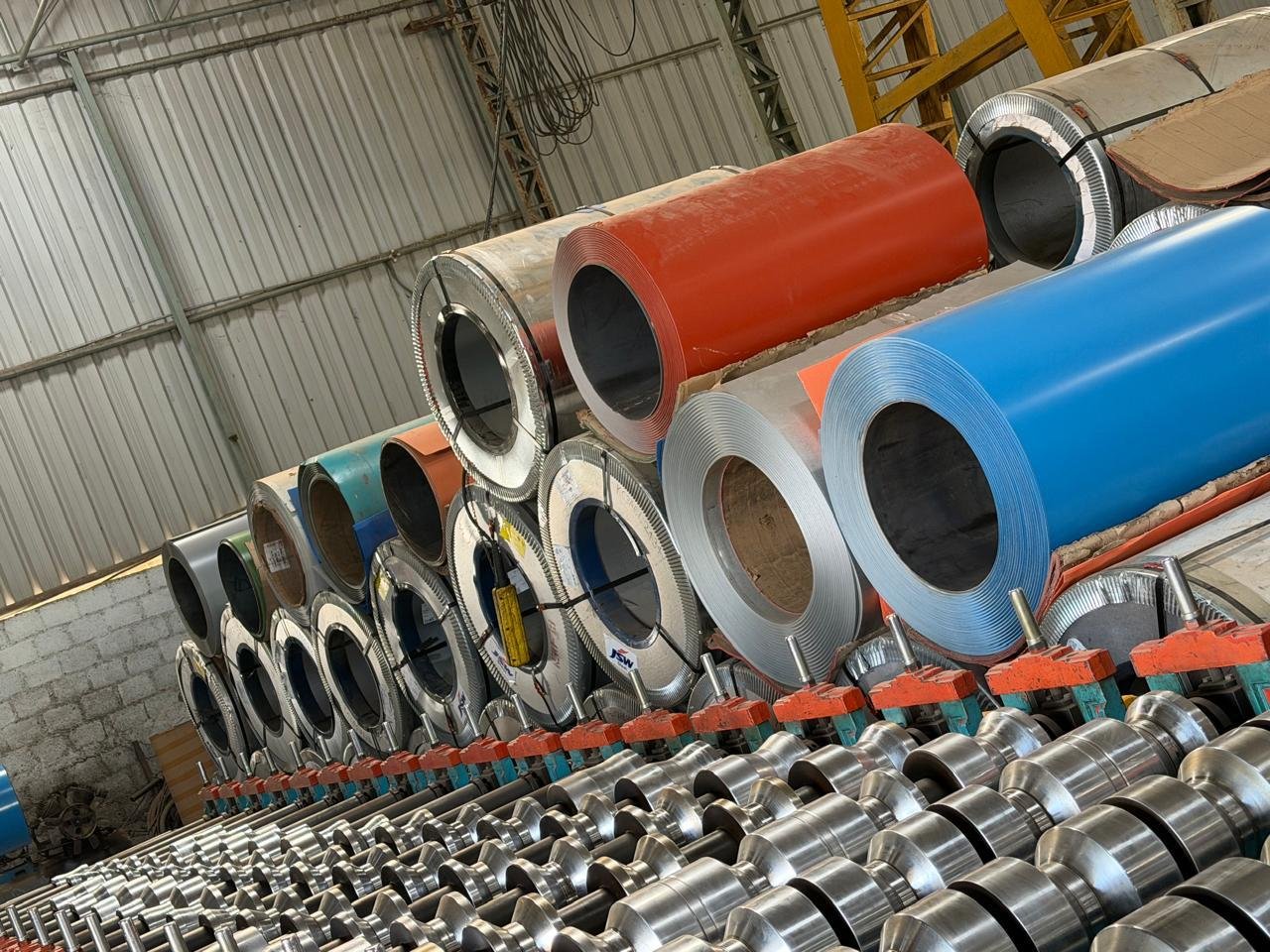 colour coated sheets bundle