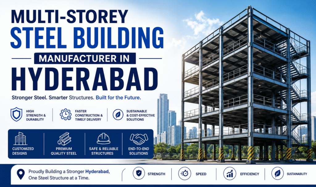 Multi-Storey Steel Building Manufacturer in Hyderabad