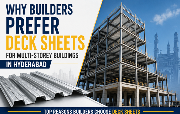 deck sheets for multi-storey buildings in Hyderabad