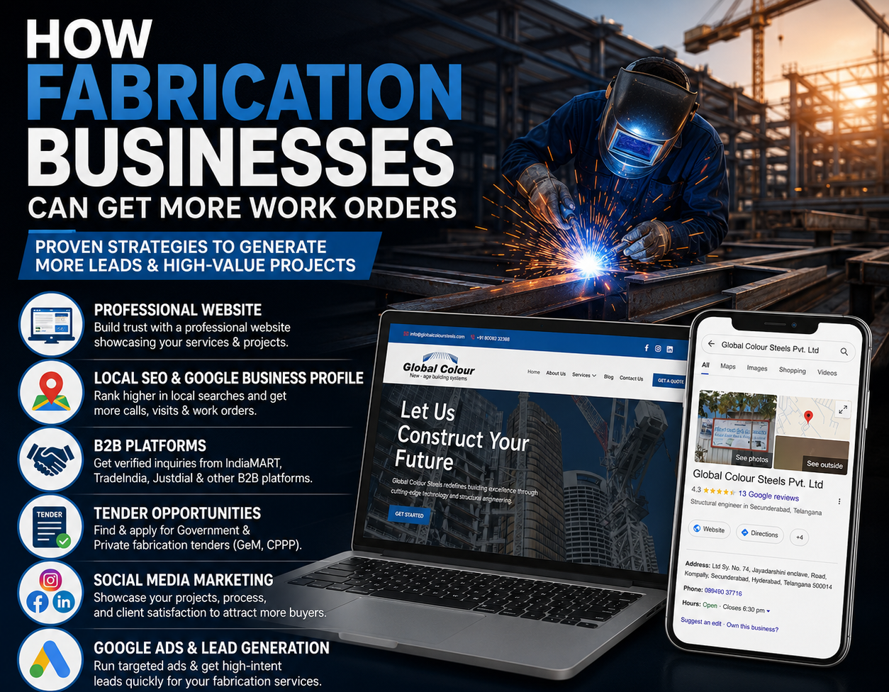 steel fabrication company in Hyderabad